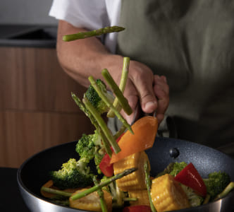 Stekte grønnsaker med Emura